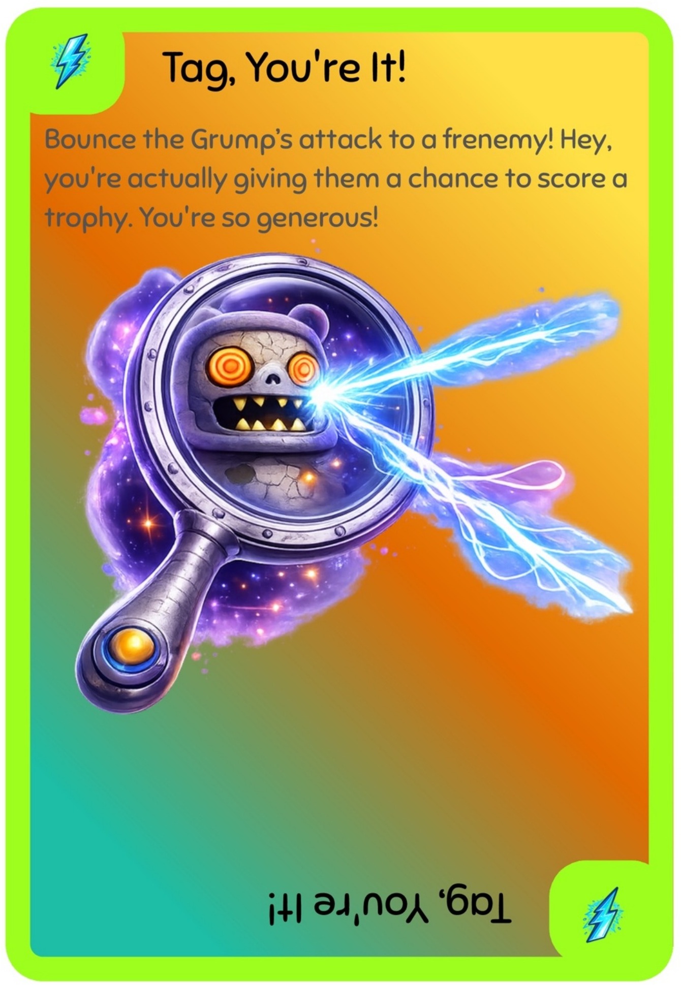 Tag, You're It action card
